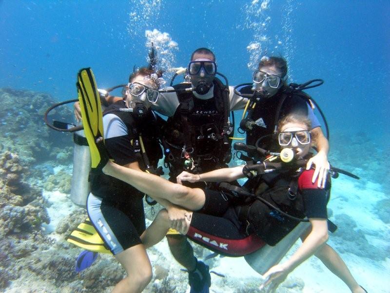 Diving in Diani